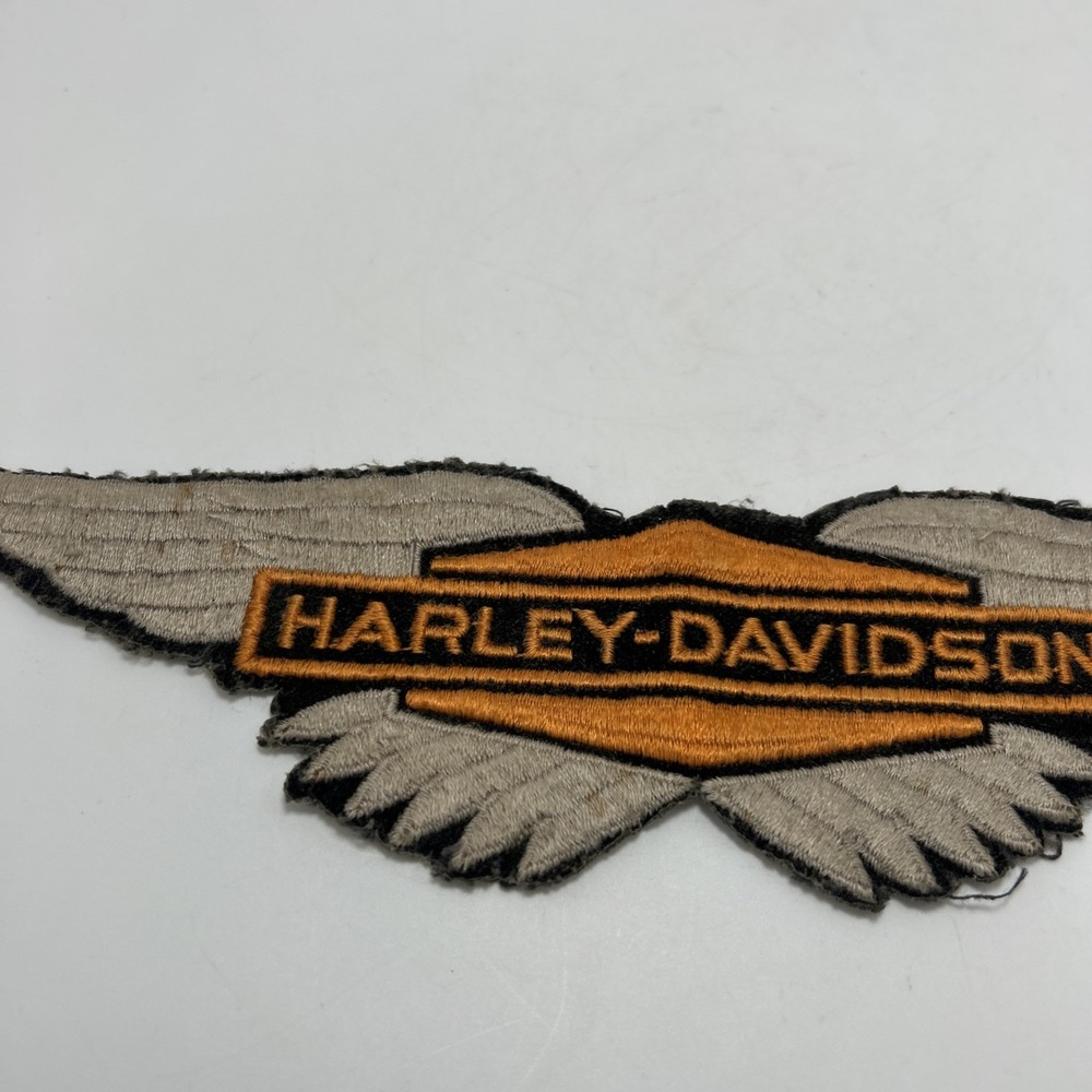 Vintage 60's 70's Harley Davidson Patch Motorcycle Large - Picture 4 of 12